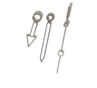 Saharuse 1pc NH35 12.5 * 12 * 8mm Polished Hands Green Luminous Silver Blue Black Red Watch Hand Accessories Needles Pointer(Navajo White)