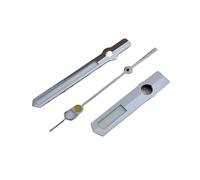 Saharuse 1pc NH35 Hands Watch Accessory Green Luminous Pointer Silver/Gun Color Suitable for NH35/NH36/4R/7S Movement(4)