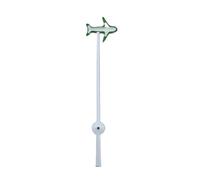 Saharuse 1pc NH35 Model Plane Watch Accessories Second Hands 12.5mm Replace Parts for NH35/36/4R/7S Movement(Black no lume 2)