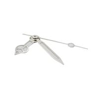 Saharuse 1pc NH35 Polished Hands Watch Pointer 8 * 12 * 12.5mm Rose Gold Silver Diver Aiguille C3 Green Luminous(Gold)