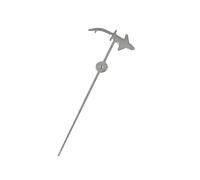Saharuse 1pc NH35 Shark Second Hands 12.5mm Suitable for NH34 NH36 NH38 NH70 NH72 Movement Watches Pointers No Luminous Watch Accessory(NO.1 Silver)