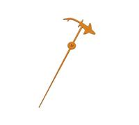 Saharuse 1pc NH35 Shark Second Hands 12.5mm Suitable for NH34 NH36 NH38 NH70 NH72 Movement Watches Pointers No Luminous Watch Accessory(NO.6 Orange)