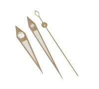 Saharuse 1pc Polished NH35 Hands 10 * 14 * 15mm Dauphine Aiguille Cocktail Watch Accessories Needles Pointer 3C Green Blue Luminous(Silver Green)