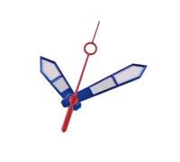 Saharuse 1pc Silver/Blue/Yellow Watch Hands Green Luminous Fit NH35 NH36 ETA 2824 2836 PT5000 ST2130 Automatic Movement Parts(A)