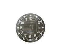 Saharuse 1pc Watch Dial Accessories Green Luminous Diameter 32mm Grenade for NH35 Movement(Grey)