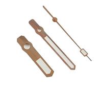 Saharuse 1set 62MAS NH35 Hands C3 Strong Green Luminous Silver Gold Rose Gun Pointer Suitable for NH34 NH36 4R/7S Movement(NO.4 Gun)