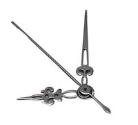 Saharuse 1set Black NH35 Hands Snowflake Watches 14mm*12.5mm*8.5mm Pointers for NH35/NH36/4R/7S Movement(Rose Gold)