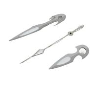 Saharuse 1set Fish Design NH35 Hands C3 Green Luminous Fit NH34 NH36 NH38 4R 7S Movement SKX007 Mods Watch Accessories(Rose Gold)