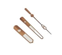 Saharuse 1set NH35 Hands Green Red Silver Gold Blue Orange Watches Needles for NH34 NH36 NH38 Movement Pointers Luminous(NO.1 Silver)