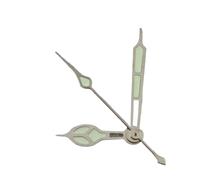 Saharuse 1set NH35 NH36 Cathedral Watch Pointer C3 Green Lume Suitable for NH34 4R 7S Sports Accessories(Gold)