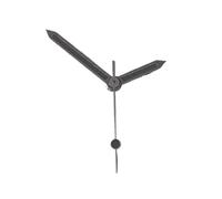 Saharuse 1set NH35 Watch Hands Black Orange White Pointer with Luminous Needle Accessories for / NH36/ 4R/ 7S Movement(6174-black White)