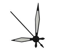 Saharuse 1set Silver/Black/Red/Blue/Green/Sky Blue NH35 NH36 Watch Hand C3 Luminous for NH34 4R 7S Movement(Black)