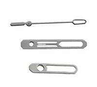 Saharuse 1set Silver/Gold/Rose Watch Hands Hollow No Luminous Pointers Fit for NH35/NH36/4R/7S Movement(Gold)