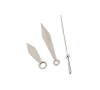 Saharuse 1set Sword Shaped Watch Hands NH35 Gold Rose Silver No Luminous Needle Compatible with NH36movement(Glod)