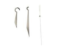 Saharuse 1set Sword Watch Hands 8mm*12mm*13mm Accessories for NH35/NH36/4R/7S Movement(Gun)