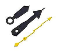 Saharuse 1set Watch Parts Hands All Black Faint Green Luminous Lightning Seconds Suitable for NH35/364R/7S Movements