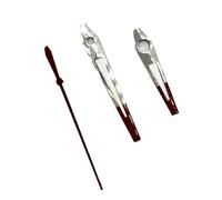 Saharuse 1set Watch with Green Index Red Night-Light and Second Hand (NH35/36 Movement) Replacement for DIY