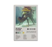 SAHDU I REWNRN Janelle Monáe Album The Age of Pleasure Posters Aesthetic Wall Art Decorative Painting Poster Decor Vintage Canvas for Living Room Bed Room 16x24inch(40x60cm) Unframe-style