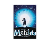 SAHDU I REWNRN Matilda The Musical Movie 1 Posters Aesthetic Wall Art Decorative Painting Poster Decor Vintage Canvas for Living Room Bed Room 12x18inch(30x45cm) Unframe-style