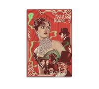 SAHDU I REWNRN Moulin Rouge! Movie Posters Aesthetic Wall Art Decorative Painting Poster Decor Vintage Canvas for Living Room Bed Room 16x24inch(40x60cm) Unframe-style
