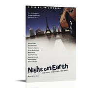 SAHDU I REWNRN Night on Earth Movie 3 Posters Aesthetic Wall Art Decorative Painting Poster Decor Vintage Canvas for Living Room Bed Room 12x18inch(30x45cm) Frame-style