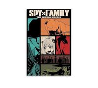 SAHDU I REWNRN Spy X Family（2） Posters Aesthetic Wall Art Decorative Painting Poster Decor Vintage Canvas for Living Room Bed Room 12x18inch(30x45cm) Unframe-style