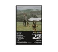 SAHDU I REWNRN Stock Season by Noah Kahan Album Posters Aesthetic Wall Art Decorative Painting Poster Decor Vintage Canvas for Living Room Bed Room 12x18inch(30x45cm) Unframe-style