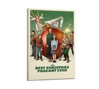 SAHDU I REWNRN The Best Christmas Pageant Ever Posters Aesthetic Wall Art Decorative Painting Poster Decor Vintage Canvas for Living Room Bed Room 20x30inch(50x75cm) Frame-style