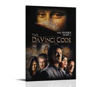 SAHDU I REWNRN The Da Vinci Code Posters Aesthetic Wall Art Decorative Painting Poster Decor Vintage Canvas for Living Room Bed Room 24x36inch(60x90cm) Frame-style