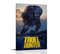 SAHDU I REWNRN The Troll Hunter Movie 2 Posters Aesthetic Wall Art Decorative Painting Poster Decor Vintage Canvas for Living Room Bed Room 16x24inch(40x60cm) Frame-style