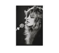 SAHEAWEBWBAE Stevie Nicks Posters Aesthetic Wall Art Canvas Vintage Poster Decorative Painting Living Room Bed Room Decor 20x30inch(50x75cm) Unframe-style