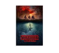 SAHEAWEBWBAE Stranger Things Posters Aesthetic Wall Art Canvas Vintage Poster Decorative Painting Living Room Bed Room Decor 12x18inch(30x45cm) Unframe-style
