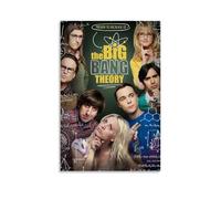 SAHEAWEBWBAE The Big Bang Theory Posters Aesthetic Wall Art Canvas Vintage Poster Decorative Painting Living Room Bed Room Decor16x24inch(40x60cm) Unframe-style