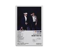 SAHEAWEBWBAE WE DON'T TRUST YOU Posters Aesthetic Wall Art Canvas Vintage Poster Decorative Painting Living Room Bed Room Decor12x18inch(30x45cm) Unframe-style-13