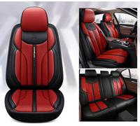 SAHFEE Car Seat Covers Universal Set for BMW 1 Series E87 (5door) 2004 2005 2006 2007 2008 2009 2010 Car Accessories, Red