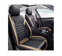 SAHFEE Car Seat Covers Universal Set for BMW E46 Compact 2001-2004 316Ti 318Ti 320td 325ti/E46 Touring 1998-2005 318i 320i 320d Car Accessories, Beige