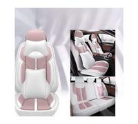 SAHFEE Car Seat Covers Universal Set for Mercedes-Benz E-Class E400 W211 E350 W211 E200 S211 E220 S211 E280 S211 Car Accessories, Pink Luxury