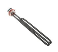 Sahgsa 120W Electric Heating Tube, Durable Folding Design, Efficient Heating Performance for Hot Water Tank and Steam Machine, 1-1/4 Inch Threaded SUS316, 1 Piece