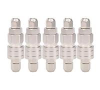 Sahgsa Air Quick Connector Durable Chrome-Plated Pipe Fitting for PU Pipe, 20KG Working Pressure, 5 Groups for Pneumatic System