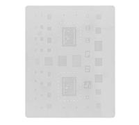 Sahgsa BGA Reballing Stencil Efficient Heat Dissipation Accurate Positioning for iOS 14 Stainless Steel (IP14-A16/A15)