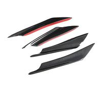Sahgsa Car Carbon Fiber Spoiler Panel Universal Front Bumper Lip Splitter Deflector Stylish for Most Car Models