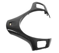 Sahgsa Carbon Fiber Steering Wheel Cover Elegant Decorative Trim for 1/3-Series E90 E92 E93 E82