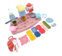 Sahgsa Color Dough Play Set for Fun and Imagination Development with 24 Accessories Ideal for Kids and Family