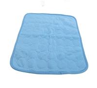 Sahgsa Dog Cooling Mat Lightweight Breathable Self Cooling Blanket for Dogs and Cats Made of Ice Silk for Home and Travel (M)