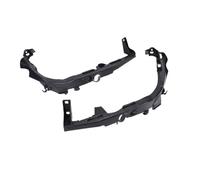 Sahgsa Front Headlight Bracket Set Robust Anti Impact Mounting Support Kit for 335i 335xi 328i 328xi, Elegant Black Appearance, Precise Fit for Vehicle Models, 2Pcs
