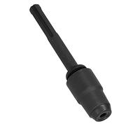 Sahgsa Hammer Drill Adapter Durable Anti Rust Tool for Precise Drilling for All Standard Bits (Black)