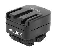 Sahgsa Hot Shoe Adapter Durable Metal Interface with PC Port for A7 A7R A7II NEX 6 - ABS Material