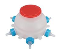 Sahgsa Lamb Feeder Milk Bottles,Round PC Plastic Lamb Feeder Milk Bottles - Easy to Clean Sheep Feeding Bucket for Piglets and Lambs