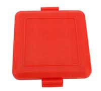 Sahgsa Microwave Toaster Silicone Maker for Quick Breakfast Cooking with Heart Pattern 1 Unit (Red)