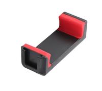 Sahgsa Mobile Phone Holder Convenient Adjustable Clamp/Holder Bracket for Fill Light, Microphone for Vloggers Black and Red Portable Phone Clamp/with Cold Shoe for Outdoor